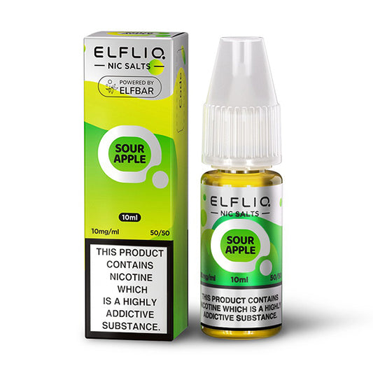 Elf Bar ELFLIQ - Nic Salt - Sour Apple [20mg]-0