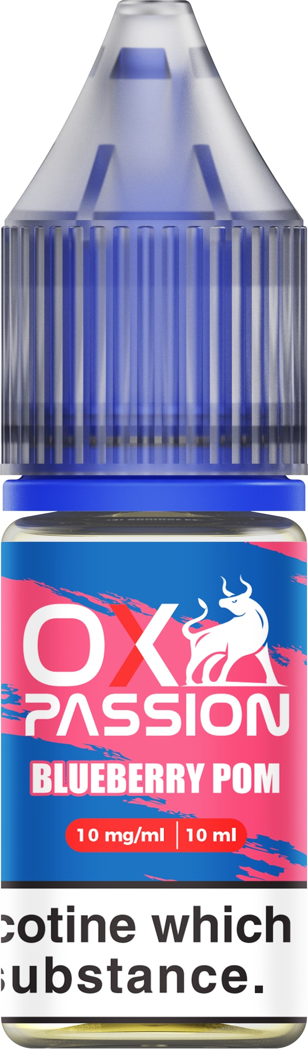 Ox Passion - Nic Salt - Blueberry Pom [10mg]-0