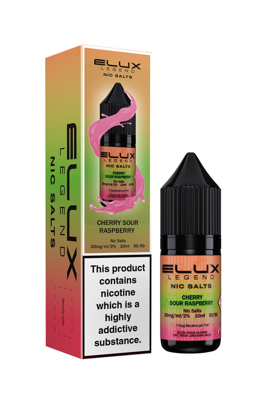 Elux - Nic Salt - Cherry Sour Raspberry [10mg]-0