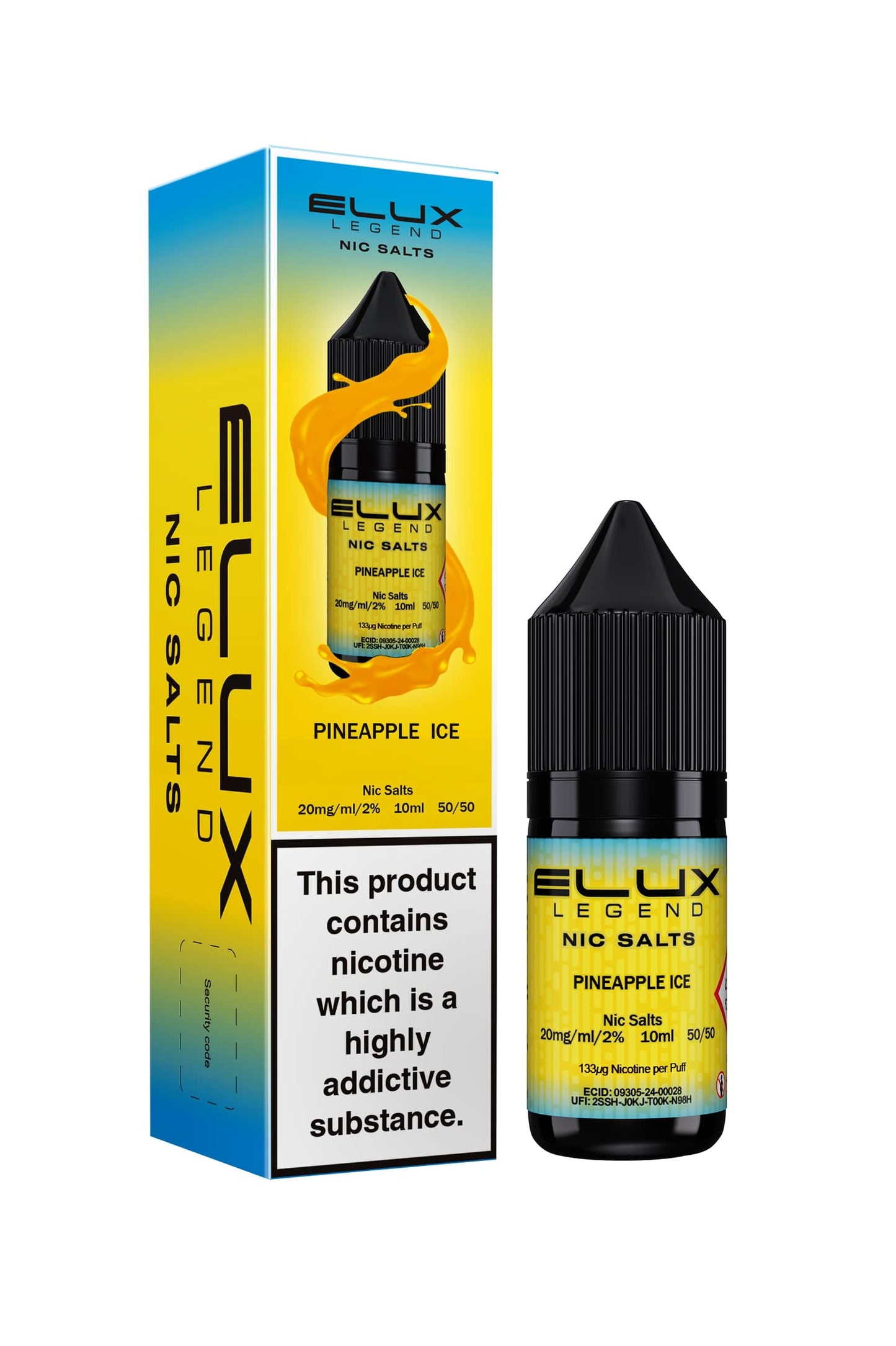 Elux - Nic Salt - Pineapple Ice [10mg]-0