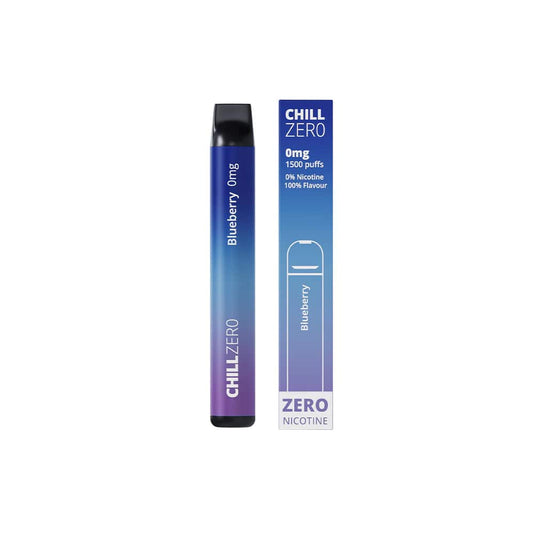 Chill ZERO 1500 Disposable Pod - Blueberry [0mg]-0