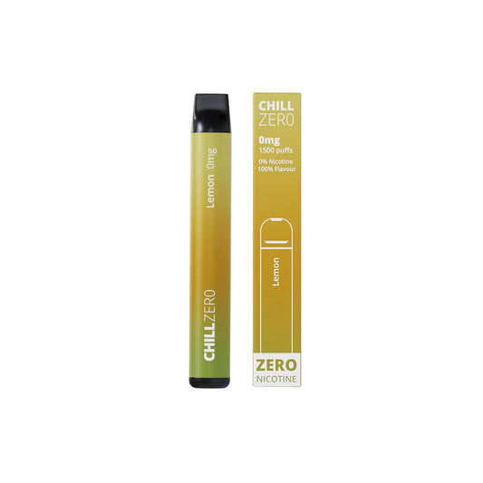 Chill ZERO 1500 Disposable Pod - Lemon [0mg]-0