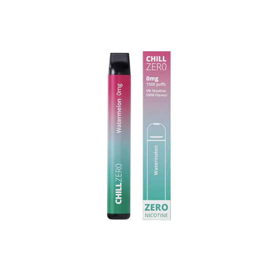 Chill ZERO 1500 Disposable Pod - Watermelon [0mg]-0