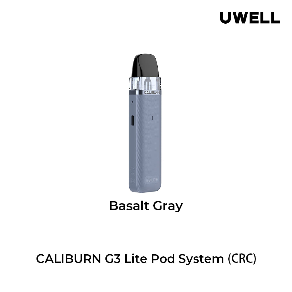 Uwell Caliburn G3 Lite Pod Kit [Basalt Grey]-0