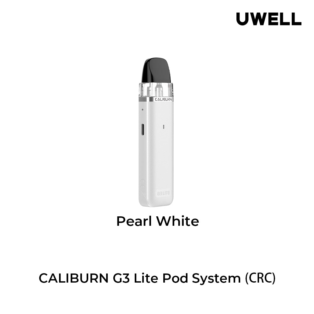 Uwell Caliburn G3 Lite Pod Kit [Pearl White]-0