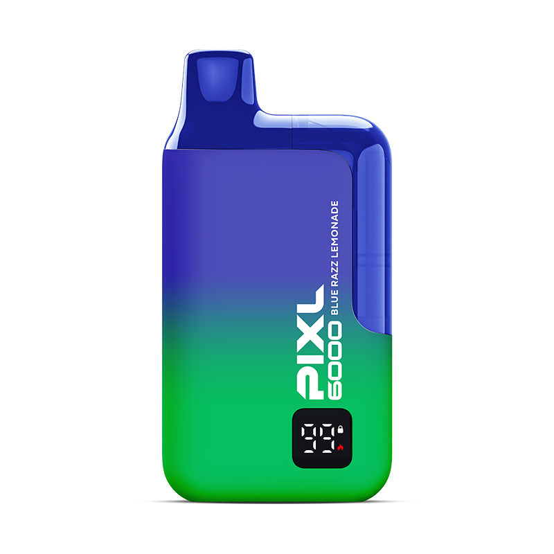 Pixl 6000 Rechargeable Pod - Blue Razz Lemonade [20MG]-0