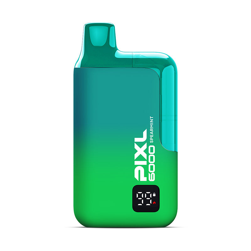 Pixl 6000 Rechargeable Pod - Spearmint [20MG]-0