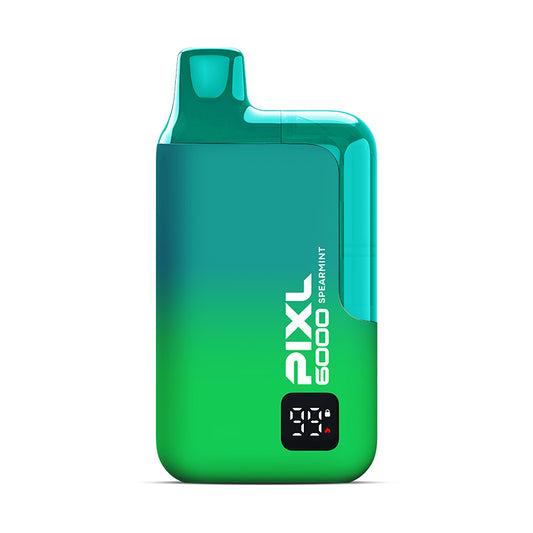 Pixl 6000 Rechargeable Pod - Spearmint [20MG]-0