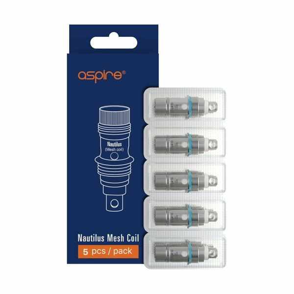 Aspire Nautilus BVC Coils - 5 Pack [Mesh 0.3ohm]-0