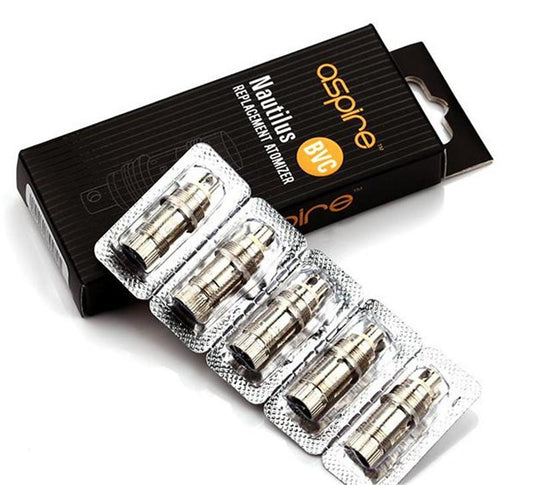 Aspire Nautilus BVC Coils - 5 Pack [0.4ohm]-0