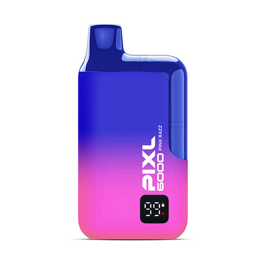 Pixl 6000 Rechargeable Pod - Pink Razz [20MG]