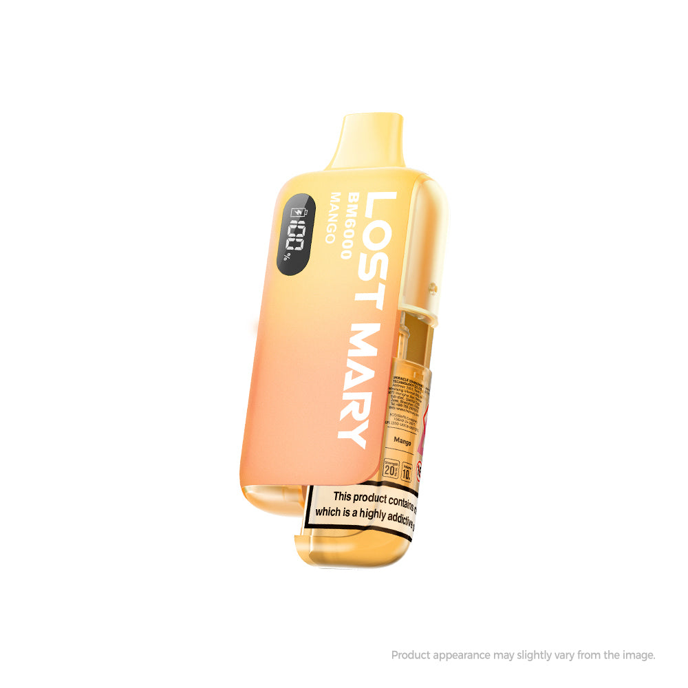 Lost Mary BM6000 Rechargeable Pod - Mango [20mg]