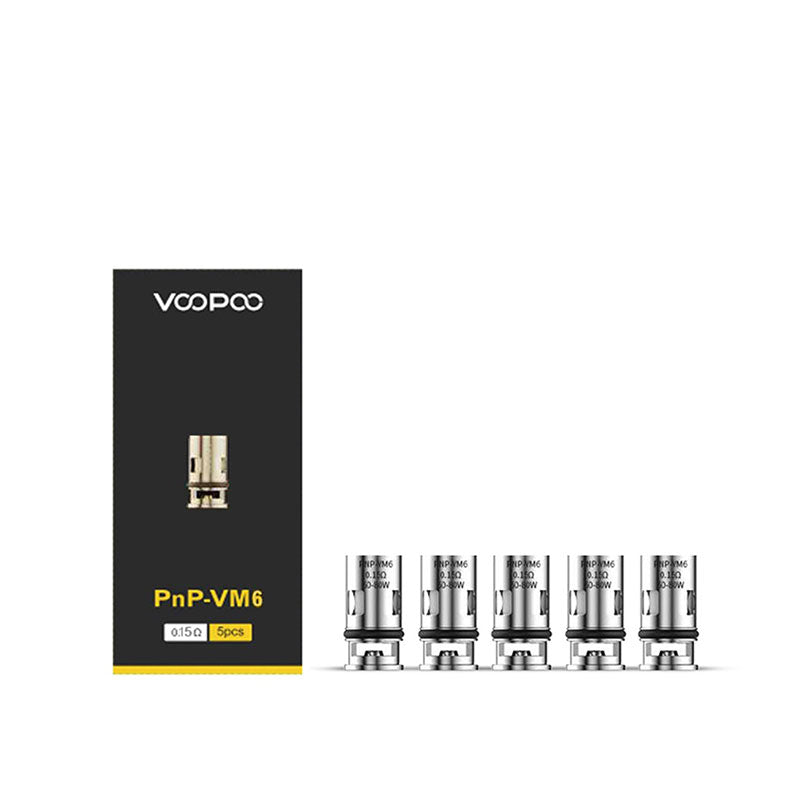 Voopoo PNP Coils - 5 Pack [VM6, 0.15ohm]-0